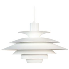 White Danish Design Hanging Lamp from Jeka