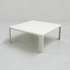 White Demetrio 70 Coffee Table by Vico Magistretti for Artemide, 1960s