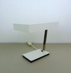 White Desk Lamp from Kaiser Leuchten, Germany, 1960s