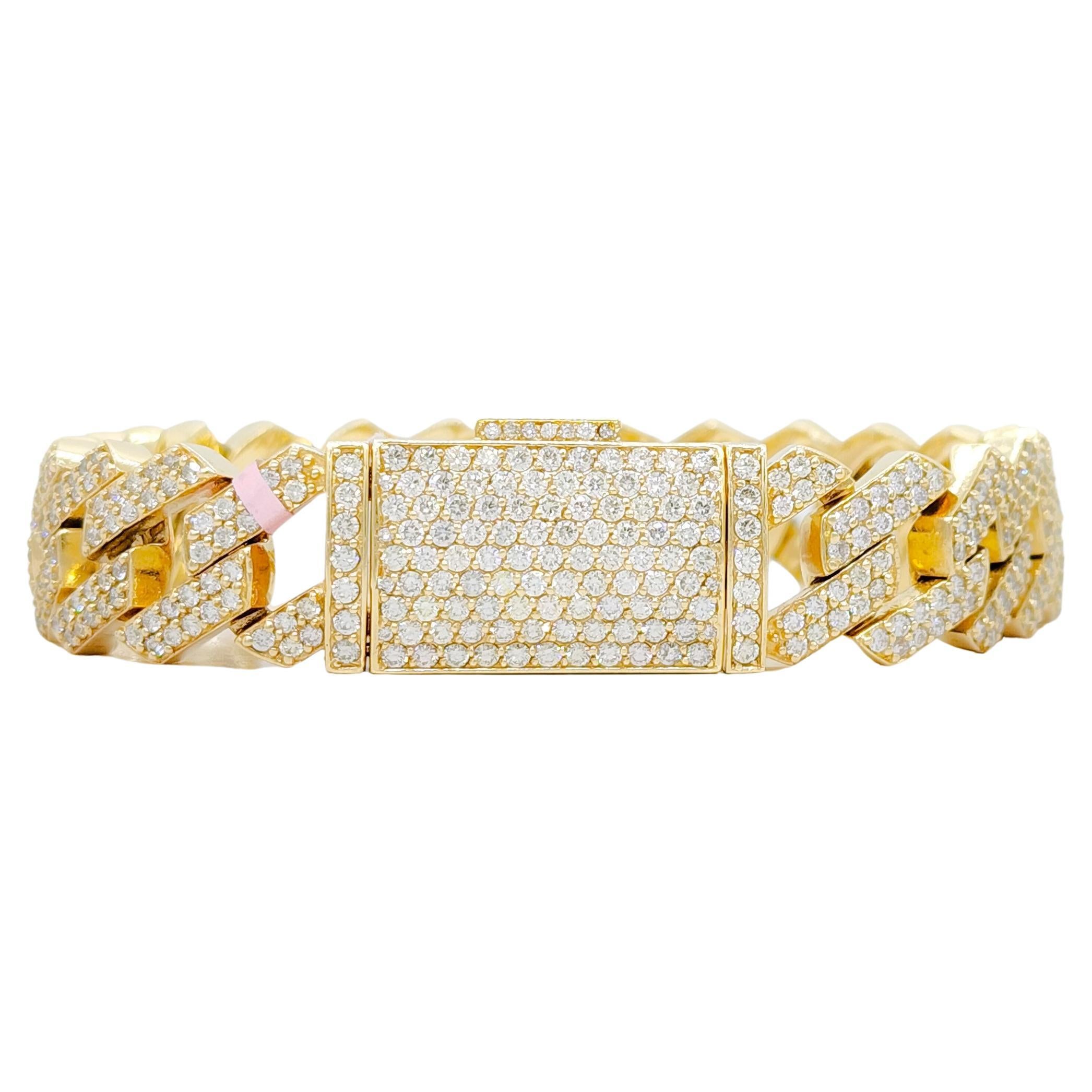 14K Gold Large Link Bracelet For Sale at 1stDibs gold bracelet big