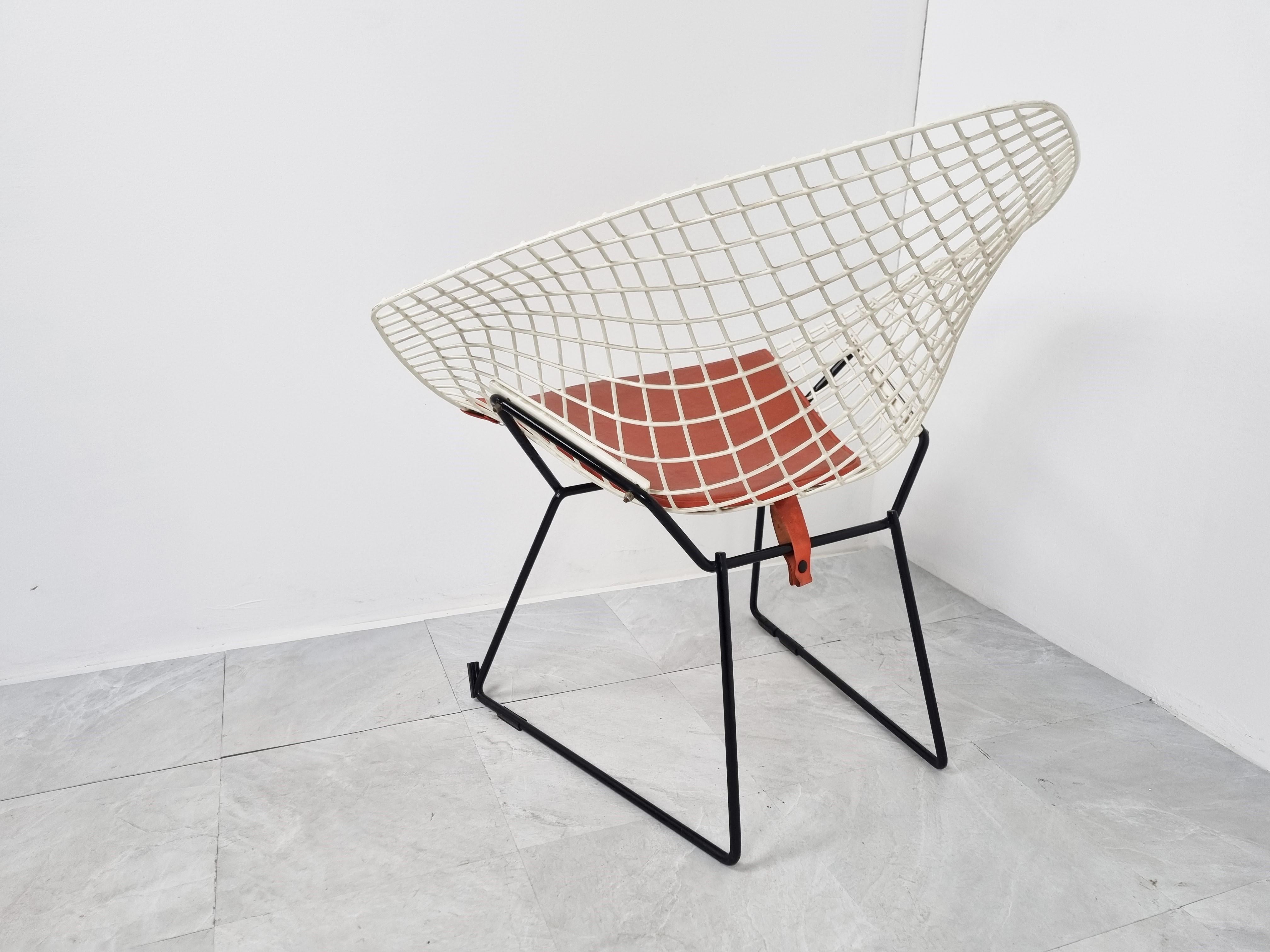 White Diamond Chair by Harry Bertoia for Knoll, 1960s 2