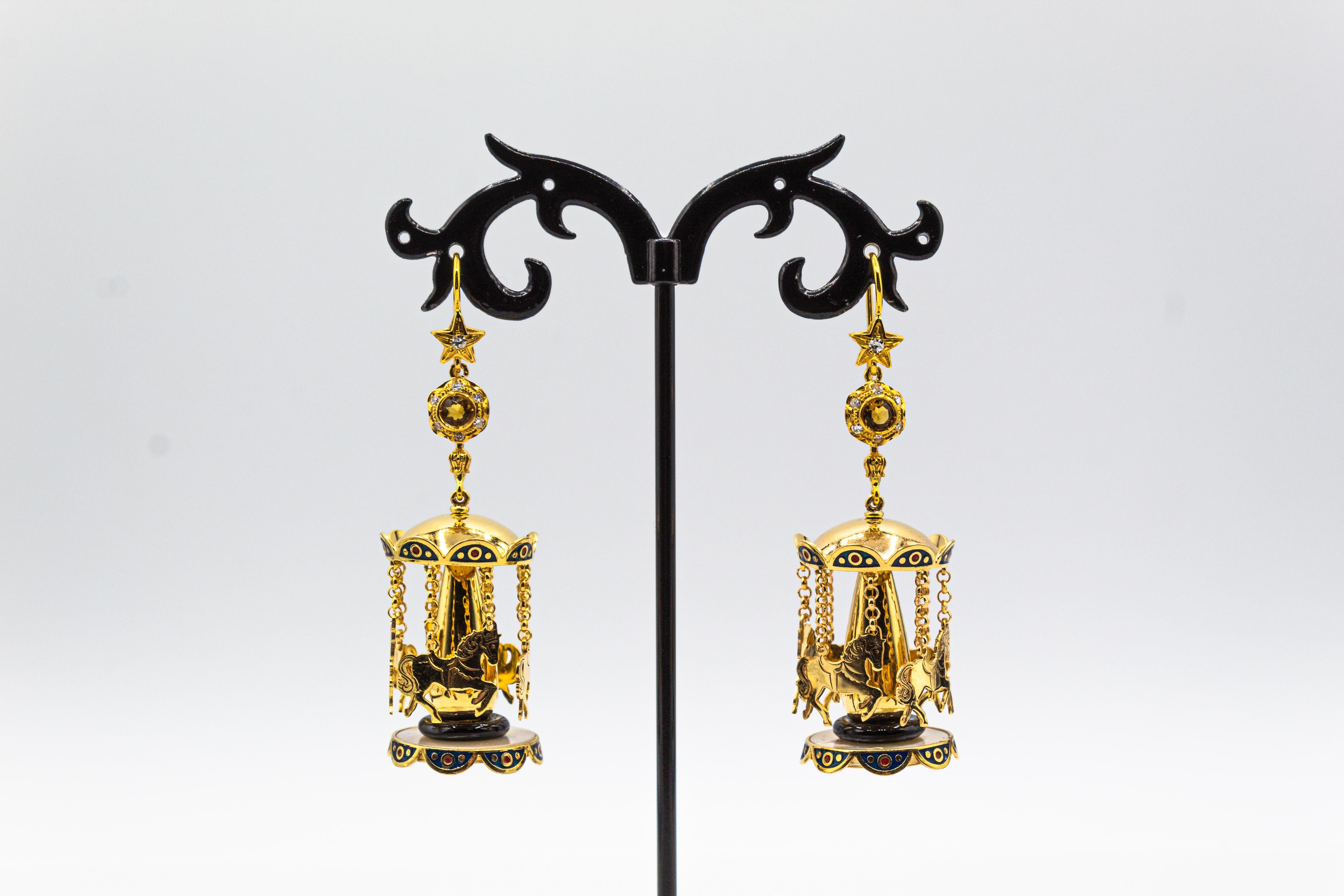 For any problems related to some materials contained in the items that do not allow shipping, please contact the seller with a private message to solve the problem.
We can ship every piece of our 1stdibs catalog worldwide.

These Stud Earrings are