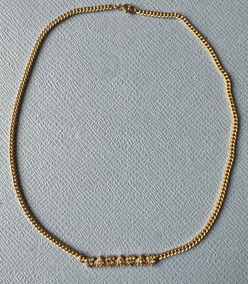 Victorian White Diamond Heart Necklace Seven Hearts For Sale