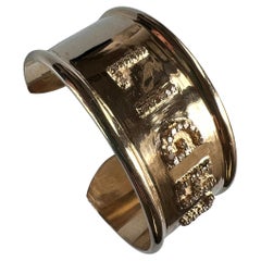 White Diamond Light Cuff Bangle