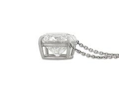 White Diamond Pendant, 11.52 Carat