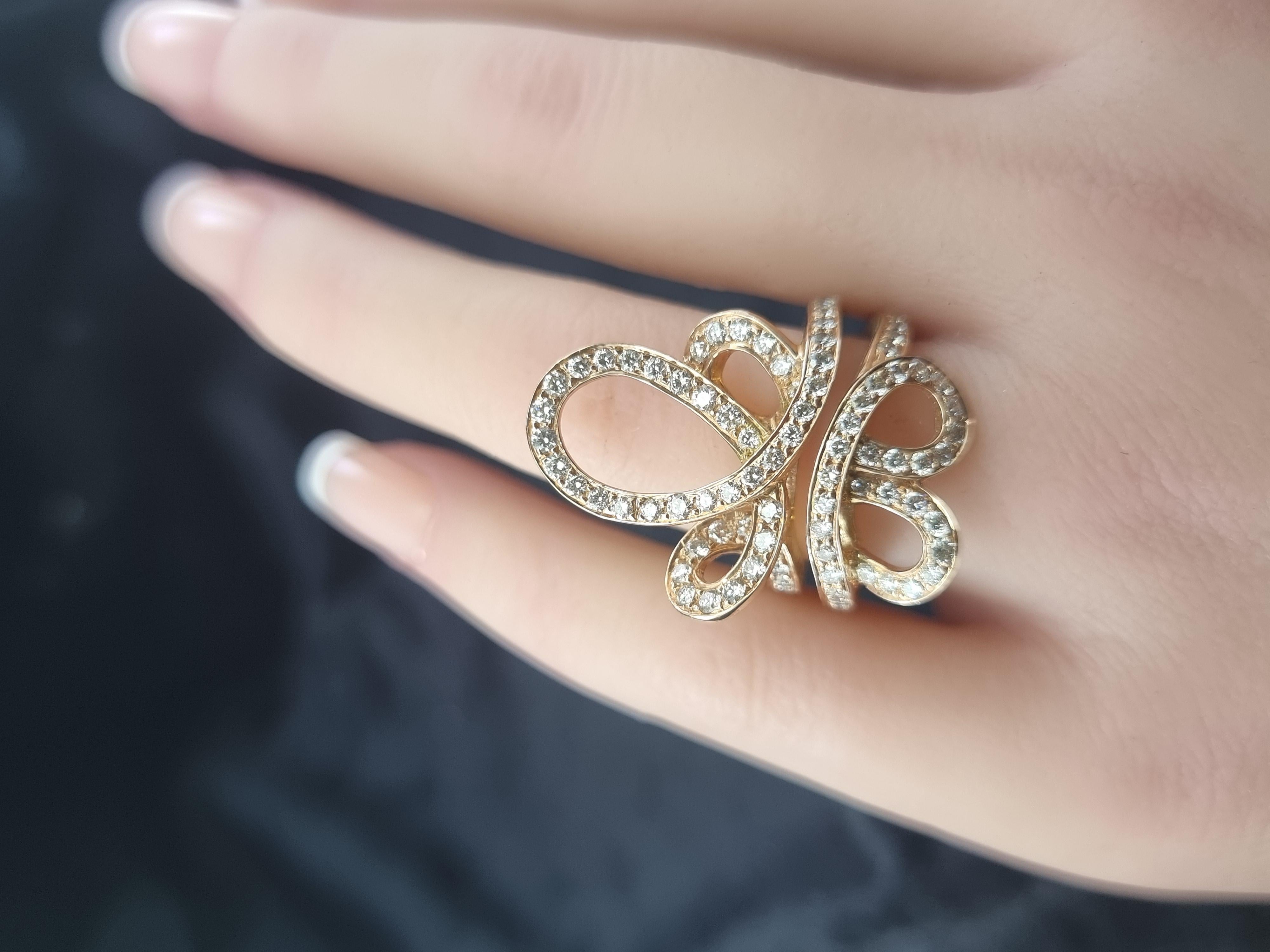 Artisan White Diamond Ring For Sale