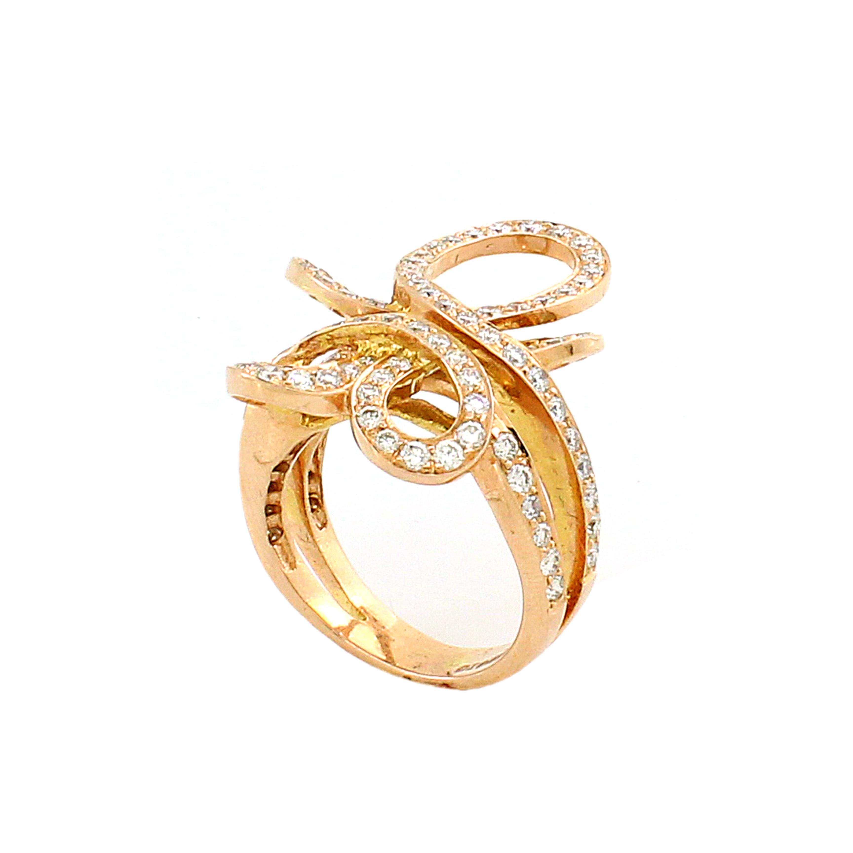 Round Cut White Diamond Ring For Sale