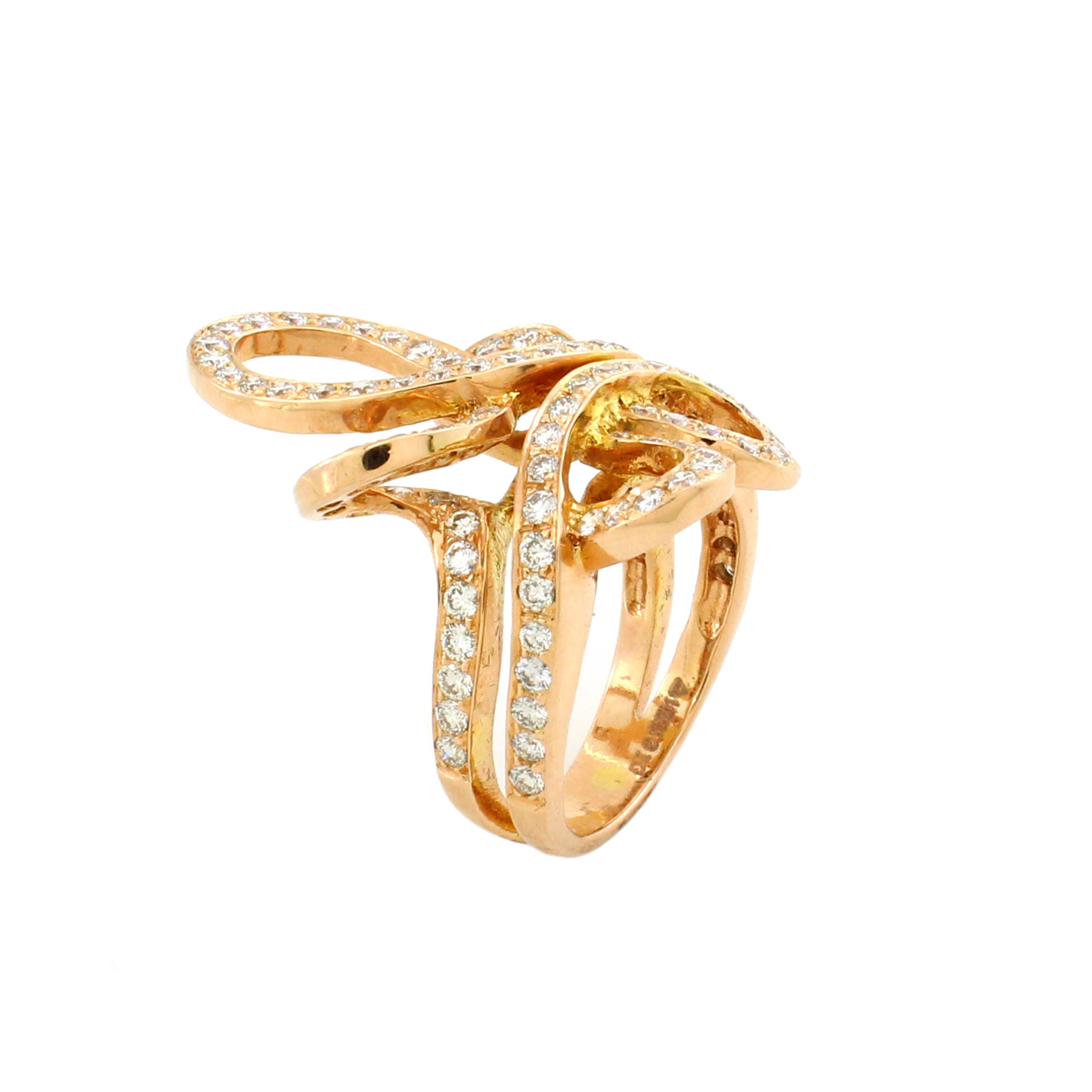 White Diamond Ring In New Condition For Sale In New York, NY