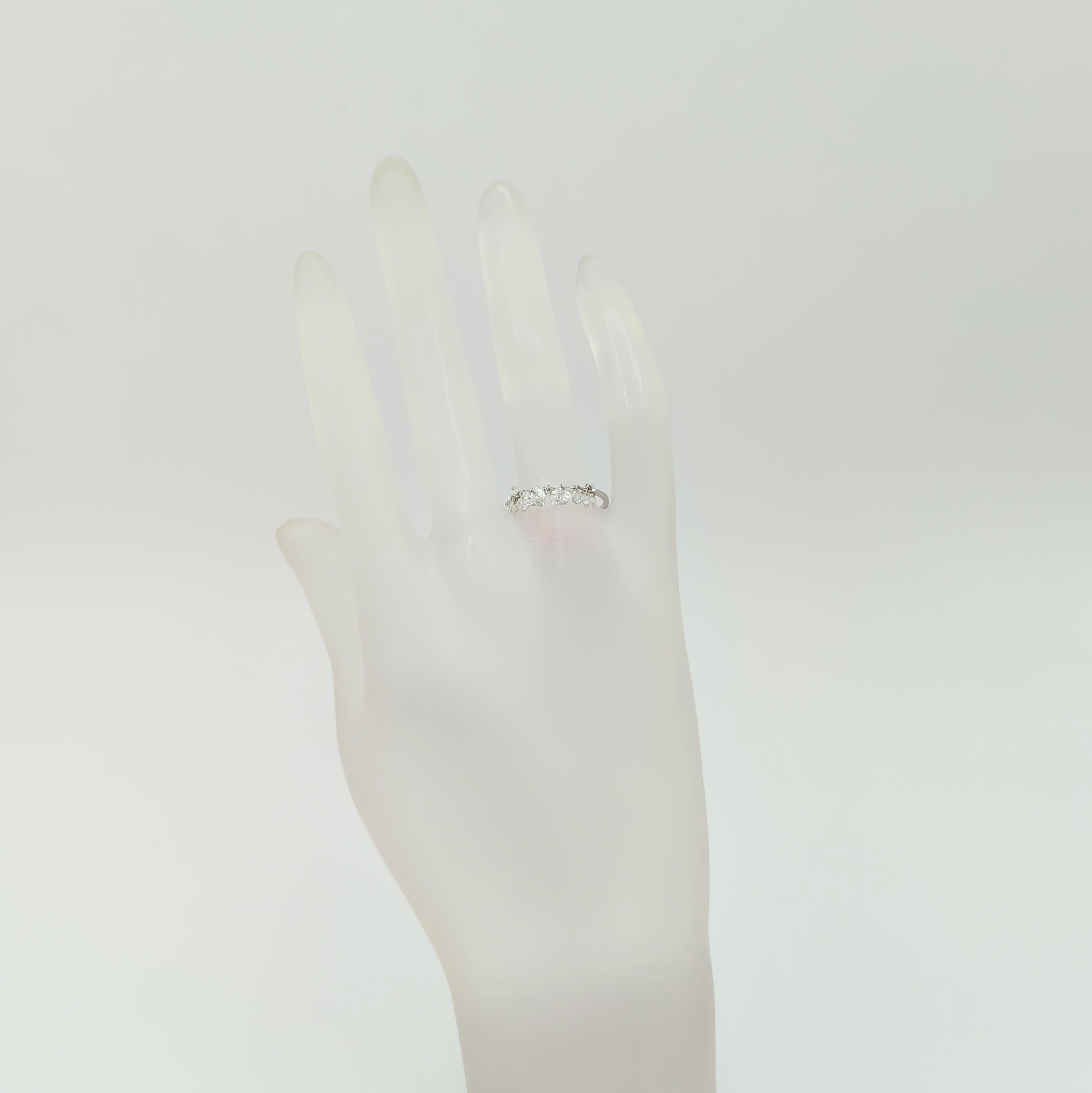 White Diamond Rose Cut 