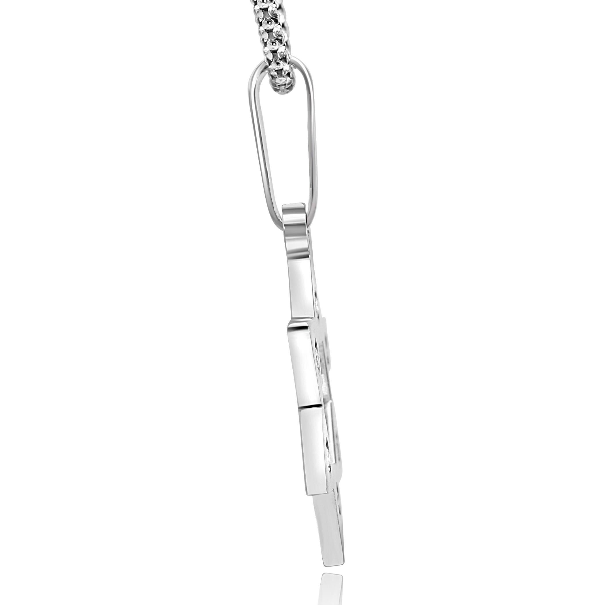 Art Deco White Diamond Round 18 Karat White Gold 