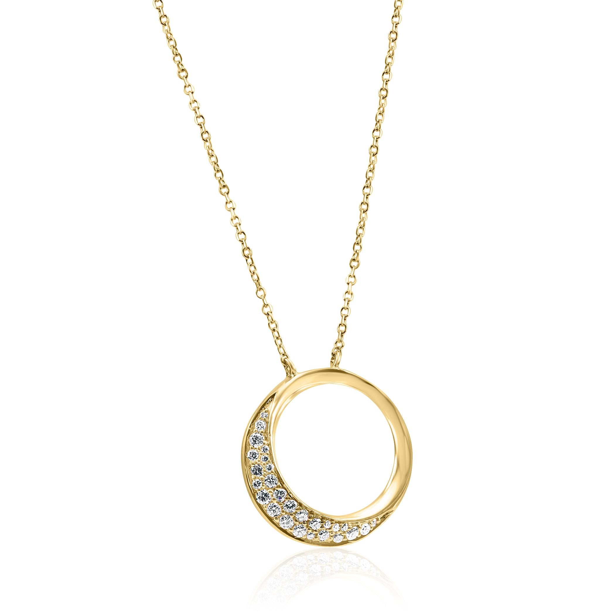 Embrace the eternal beauty of life with our Circle of Life pendant chain necklace.

The Circle of Life pendant represents the unending journey of existence and the everlasting bond that connects us all. Crafted from lustrous 14K yellow gold, this