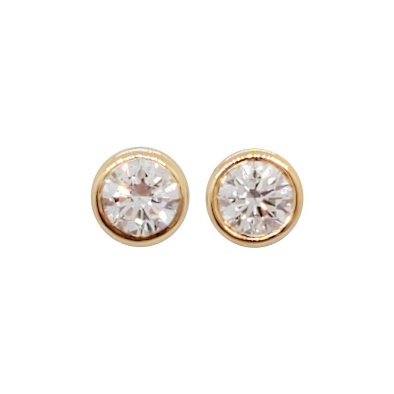 14k Annalise Tiered Diamond Earrings Yellow Gold main image 1