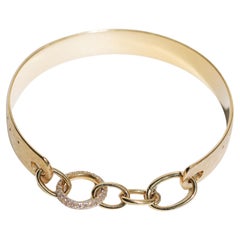 Pulsera Textura diamante blanco de SOONHEE (Talla L : 20.5cm)