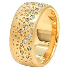 White diamond Texture Ring of SOONHEE (Size 63.4~69.7)
