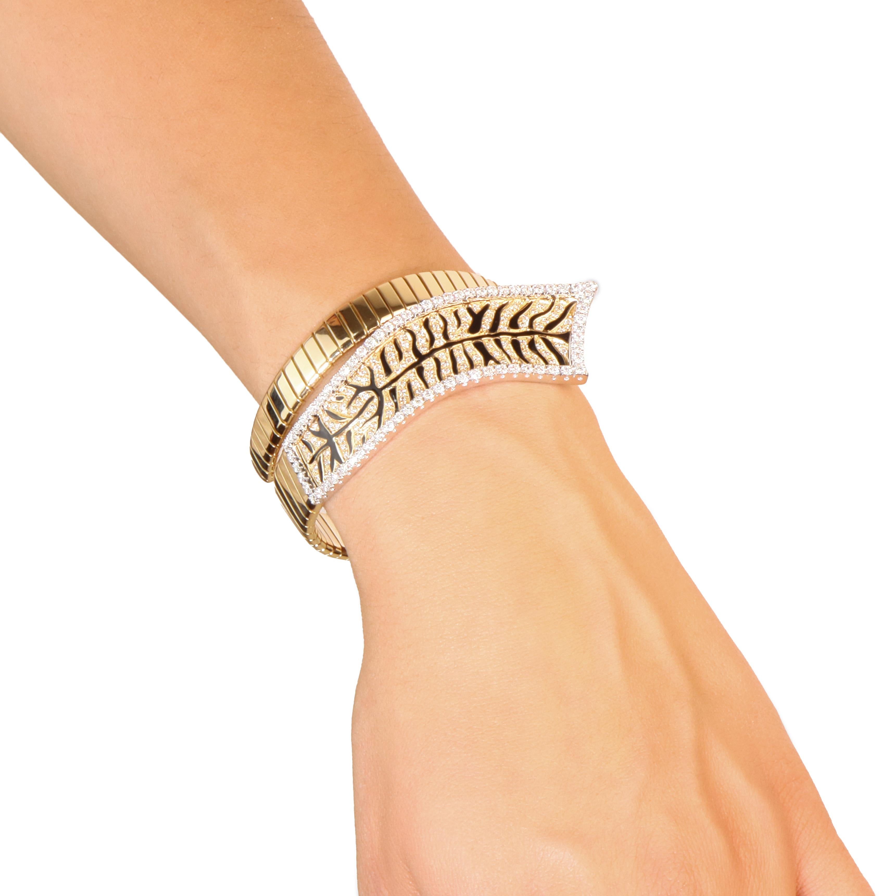 tiger print bracelet