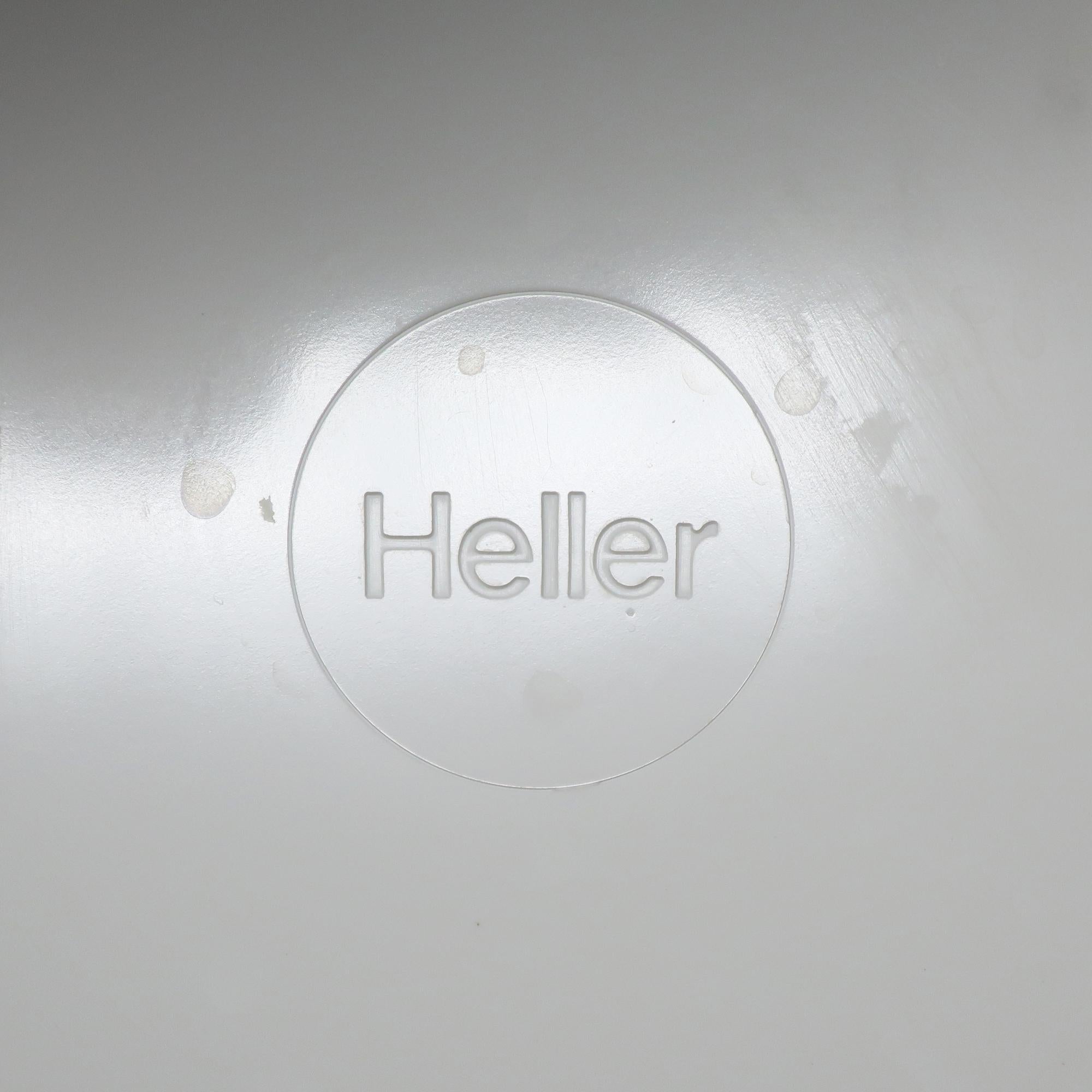 Vajilla Blanca de Vignelli para Heller - Set de 32 siglo XX en venta