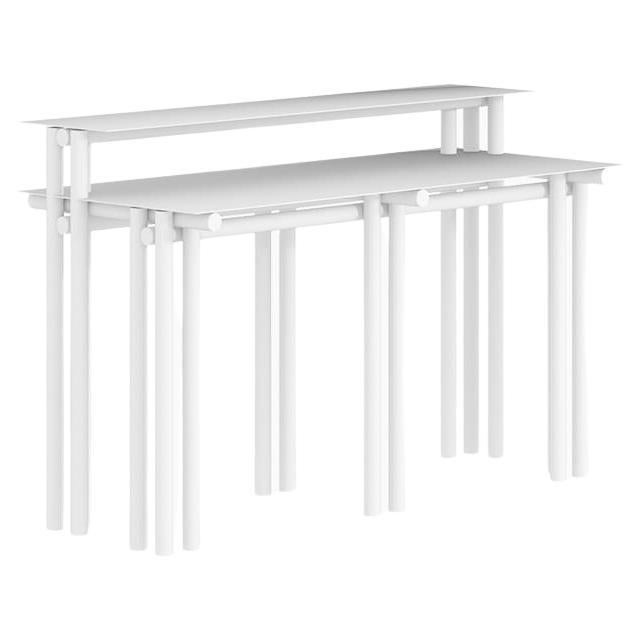 Bureau blanc dauphin en vente
