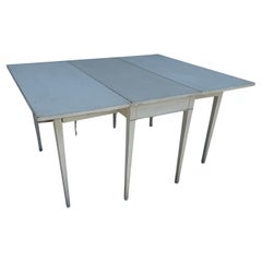 White Drop Leaf Table