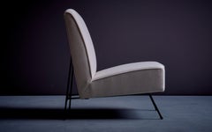 Fauteuil blanc de Franchioni Mario pour Frama, Italie, années 1950