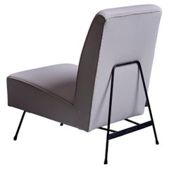 Fauteuil blanc de Franchioni Mario pour Frama, Italie, années 1950