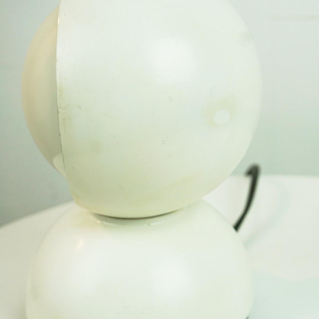 Italiano Lampada da tavolo White Eclisse di Vico Magistretti per Artemide Italia in vendita