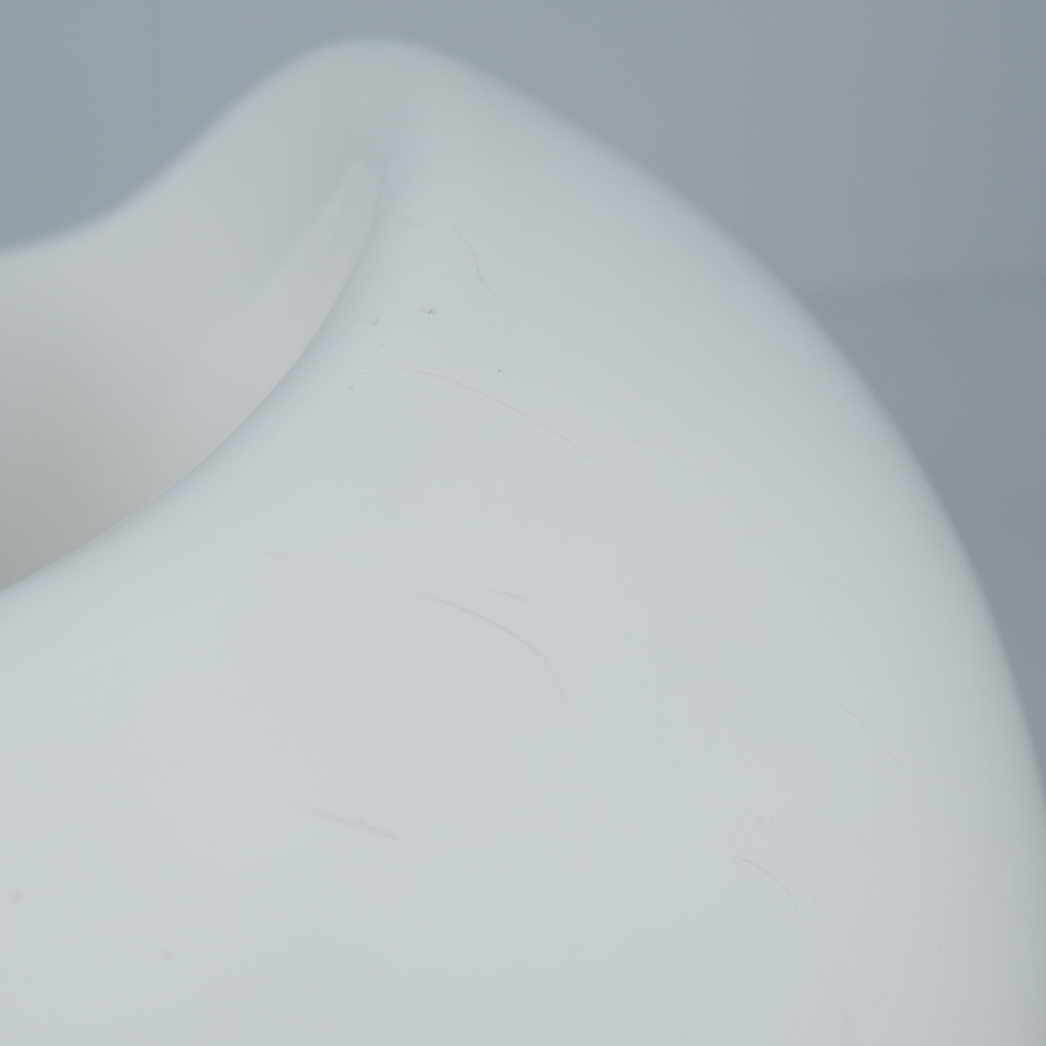 Weißer Eero Aarnio Iconic Pastilli 'Pastille' Stuhl, Fibreglass Asko, 1980er Jahre im Angebot 1