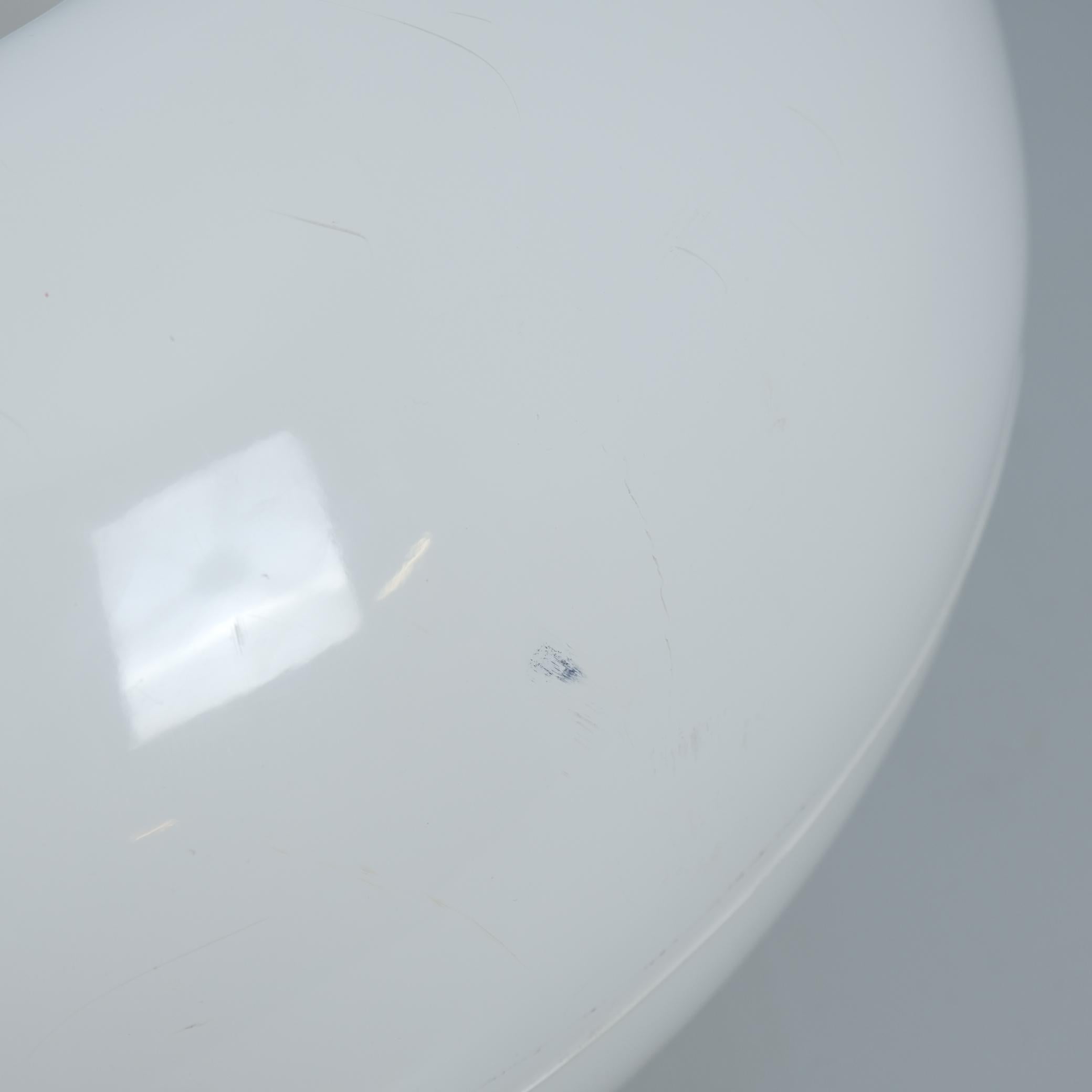 Weißer Eero Aarnio Iconic Pastilli 'Pastille' Stuhl, Fibreglass Asko, 1980er Jahre (Glasfaser) im Angebot