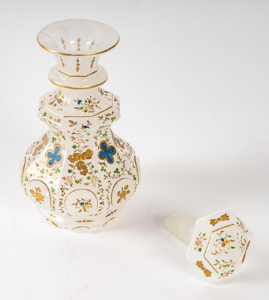 Early 19th Century White Enamelled Opaline Water Set