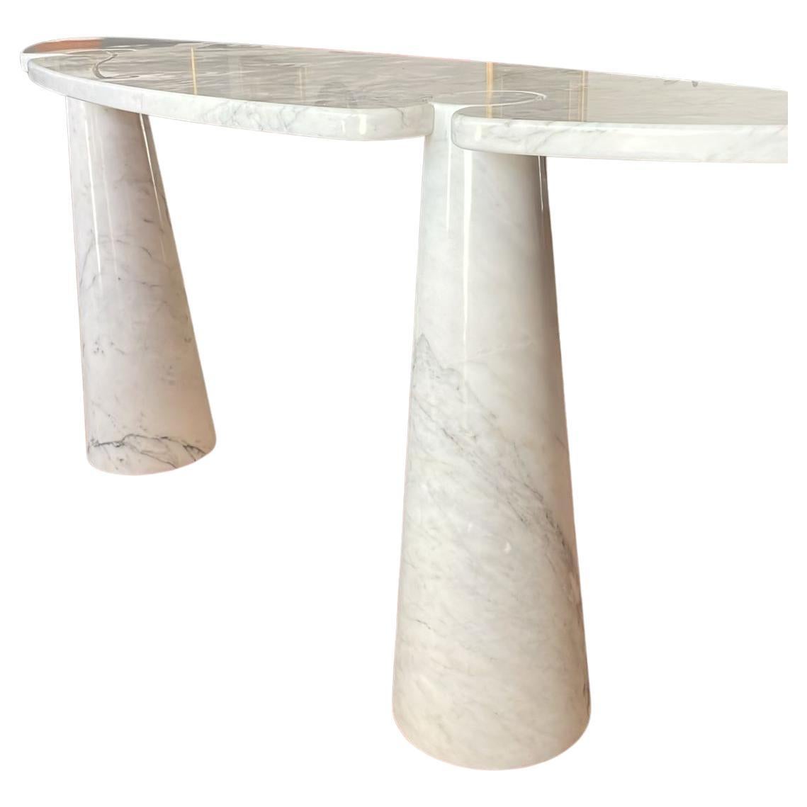 White Eros Console by Angelo Mangiarotti for Skipper, 1971