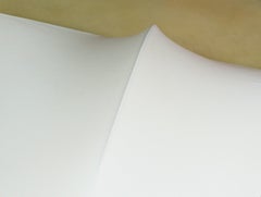 Weiße Wand-/Deckenleuchte aus Stoff, Metall und Kunststoff aus den 1970er Jahren Sanka von Takahama Sirrah