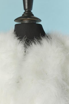 White feather boléro