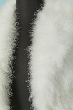 White feather boléro