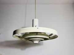 White „Fibonacci“ Pendant Lamp by Fog & Morup, 1960s, Denmark