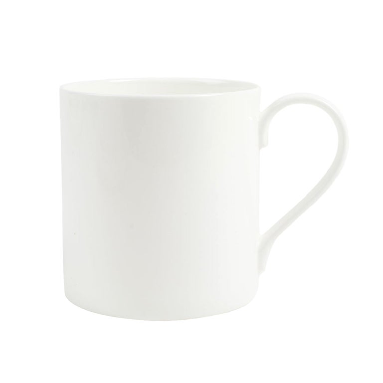 White Fine Bone China Mug For Sale at 1stDibs white bone china mugs