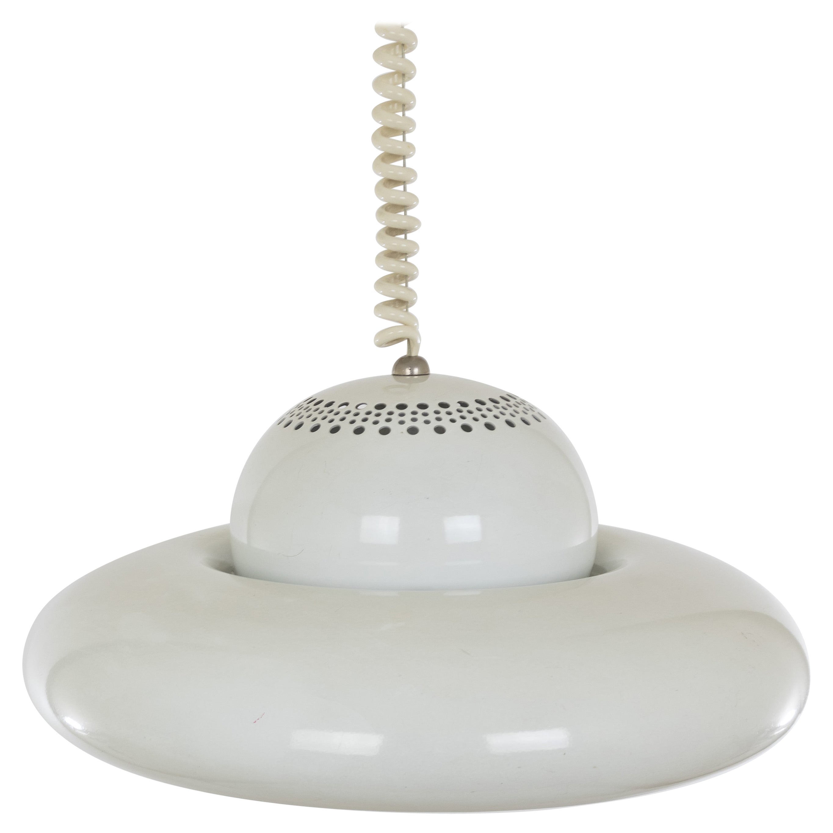 White Fior Di Loto Pendant by Afra and Tobia Scarpa for Flos, 1960s