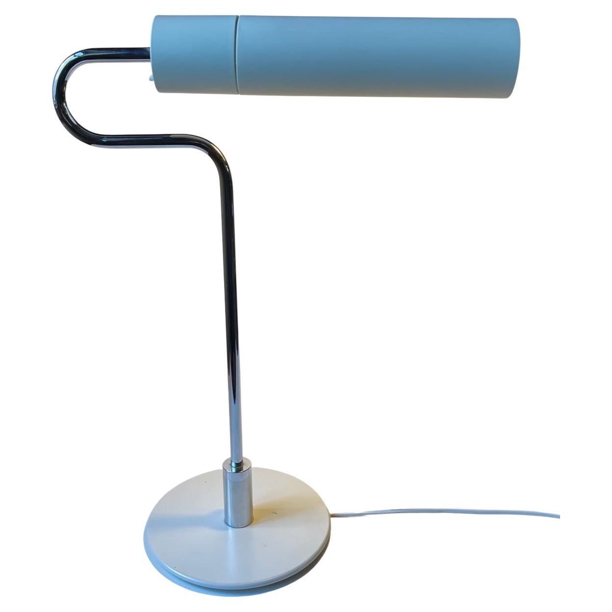 White Flamingo Minimalist Desk Lamp by Jørgen Møller for Royal Copenhagen