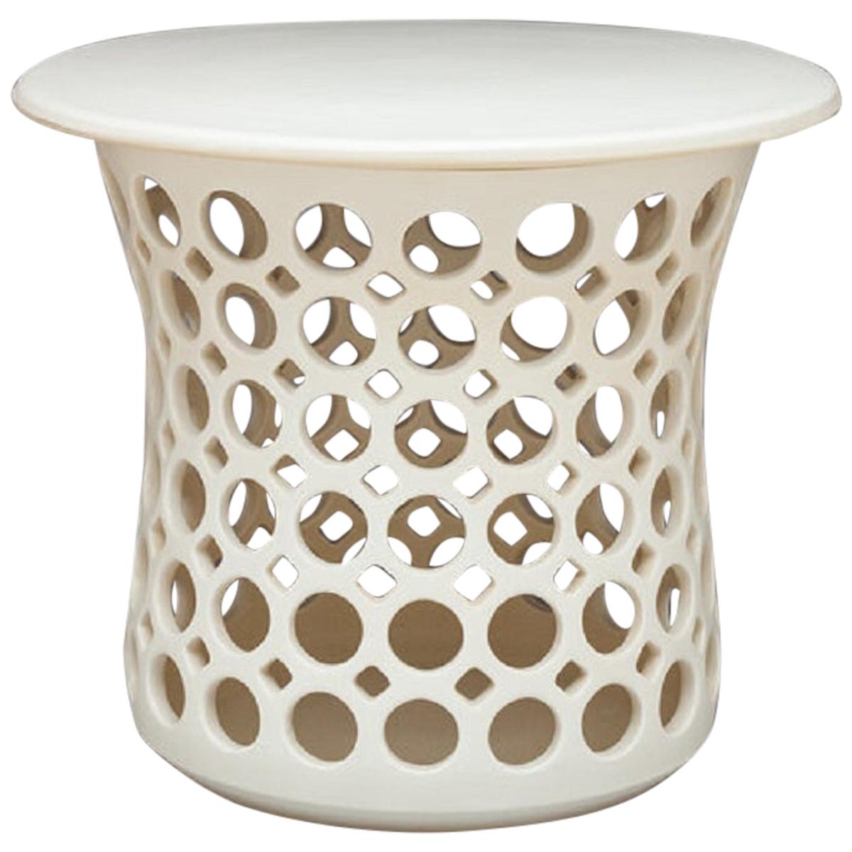 Ceramic Side Tables by Armelle Benoit at 1stDibs