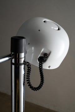 White Floor Lamp by Enrique Franch for Metalarte, 1970s