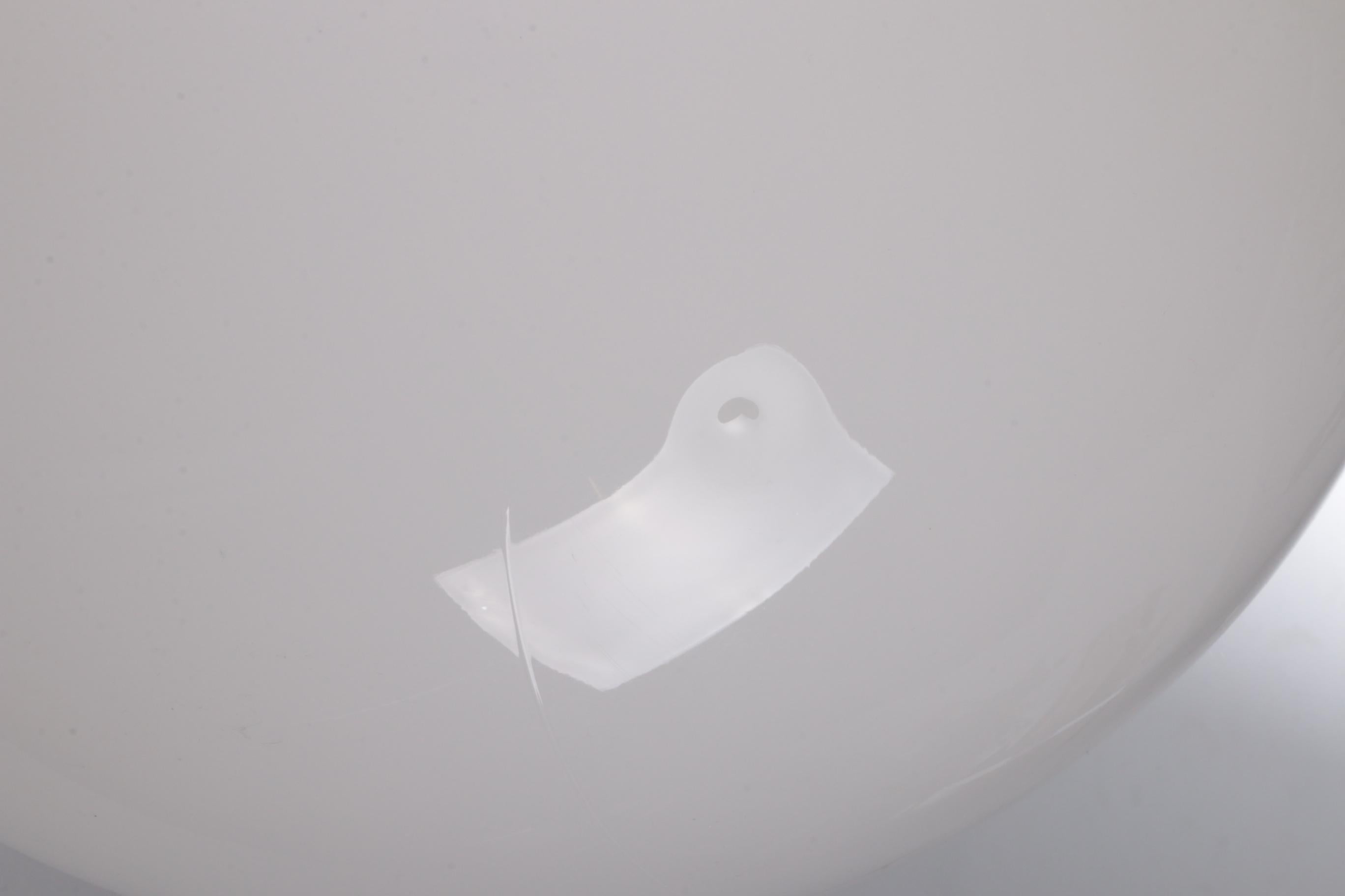 White Floor Lamp in Murano Glass by Carlo Nason for Mazzega, Italy, 1960s 5