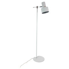 Retro White Floor Lamp Model "Junior" Designed By Jo Hammerborg