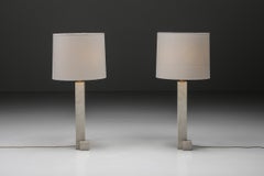 Marble Lamp by Wabbes , Mid-Century Modern, 1950's