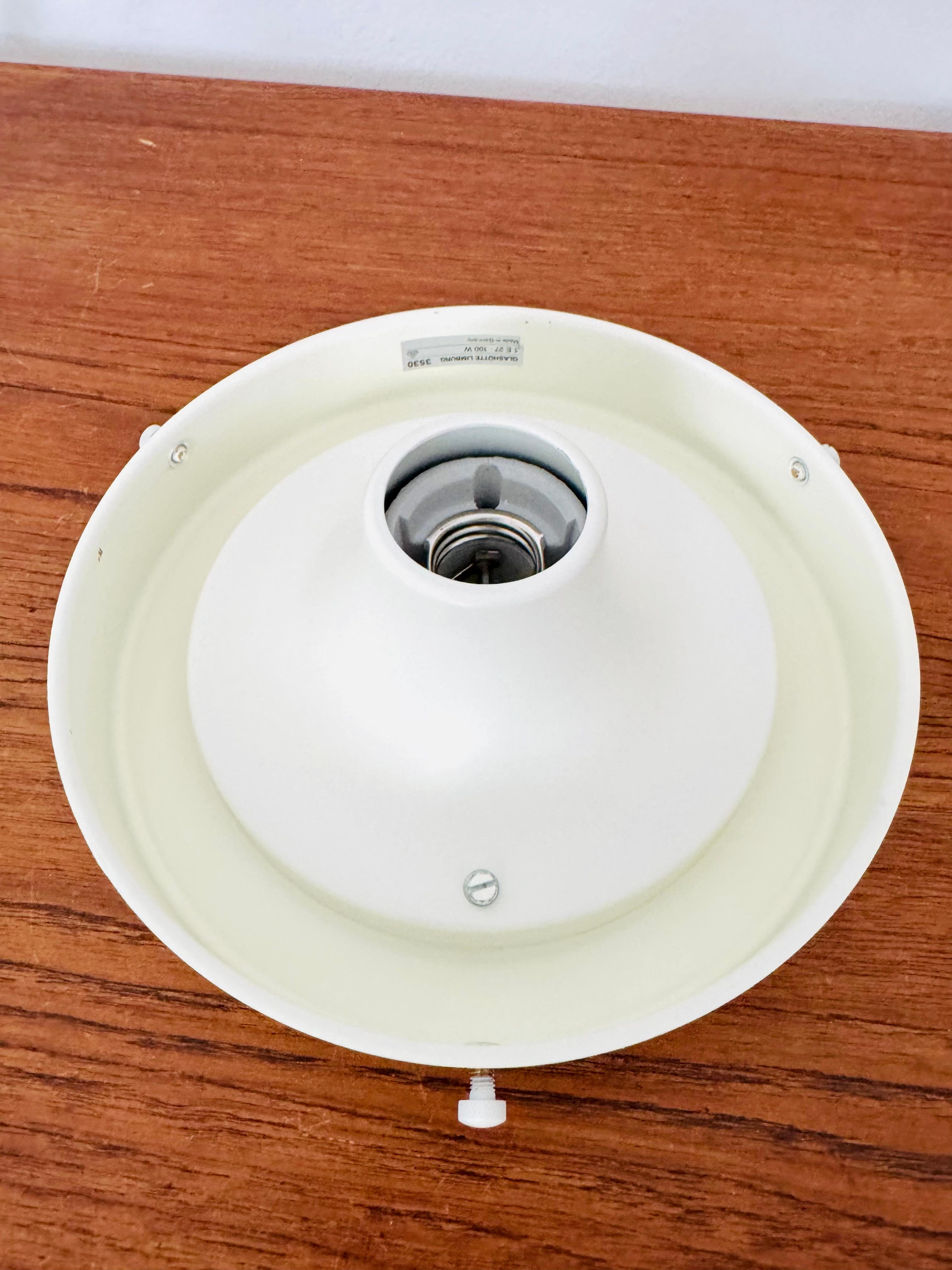 Lampada da incasso o da parete bianca di Glashütte Limburg in vendita 5