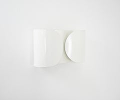 White Foglio Sconce by Tobia & Afra Scarpa for Flos, 1960s