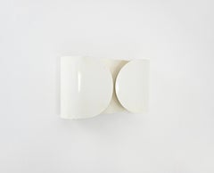 White Foglio Sconce by Tobia & Afra Scarpa for Flos, 1960s