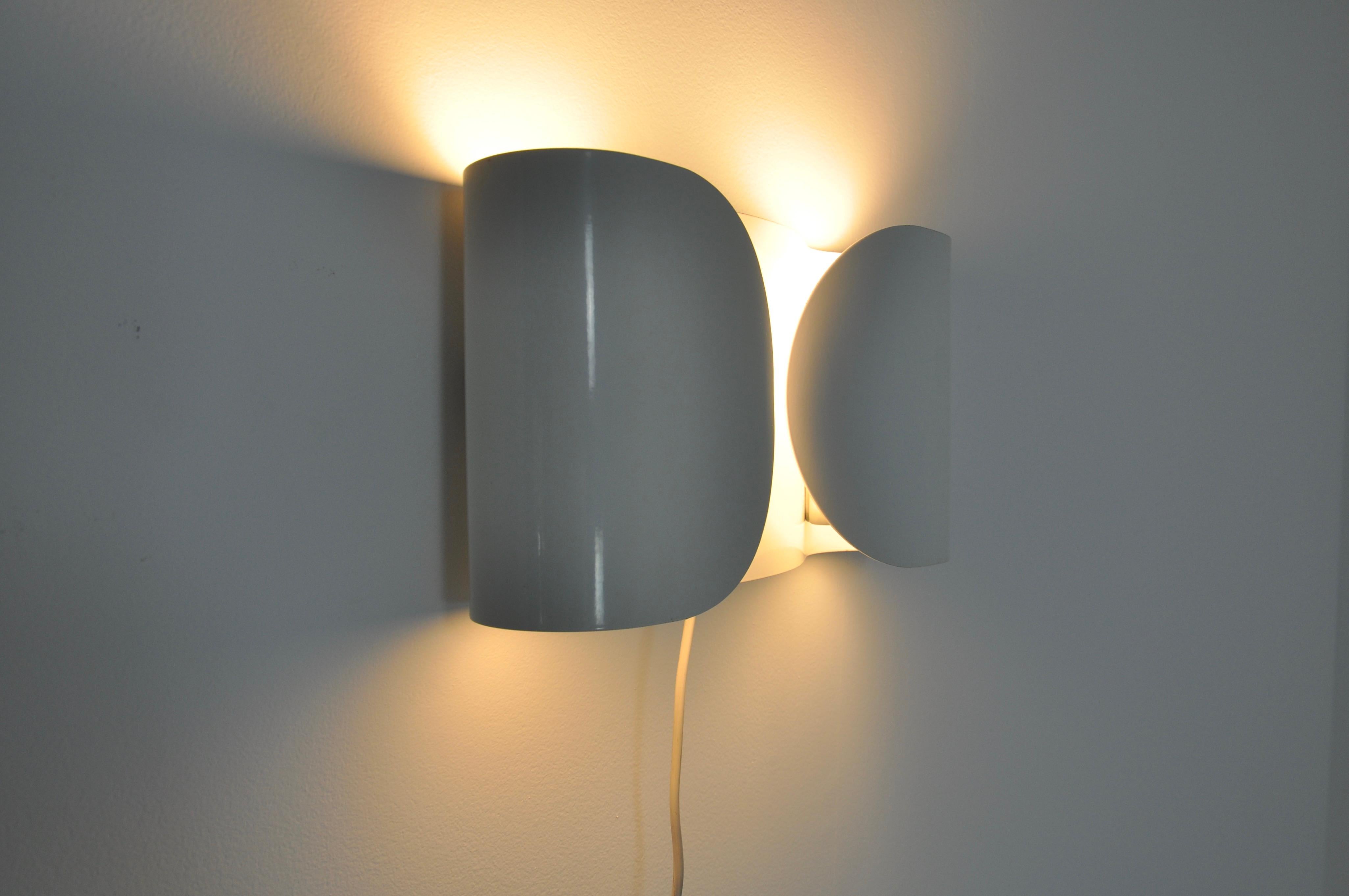 Mid-20th Century White Foglio Sconce by Tobia & Afra Scarpa for Flos, 1960s