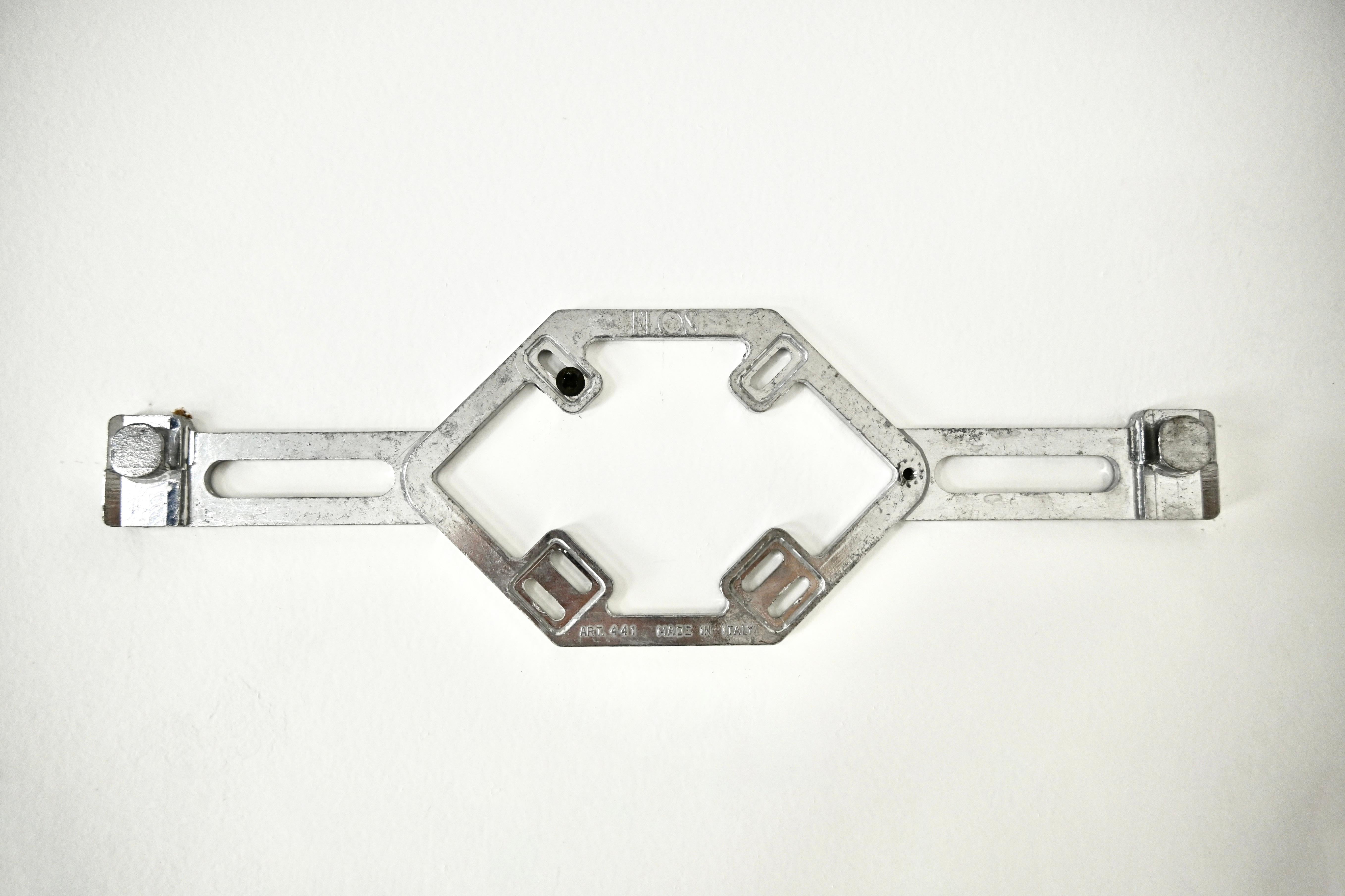 White Foglio Sconces by Tobia & Afra Scarpa for Flos, 1960s, Set of 2 3