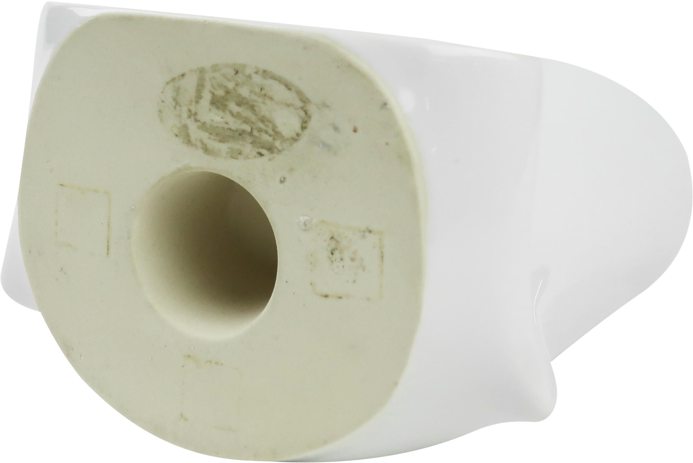 White Folded Ceramic Vase 1