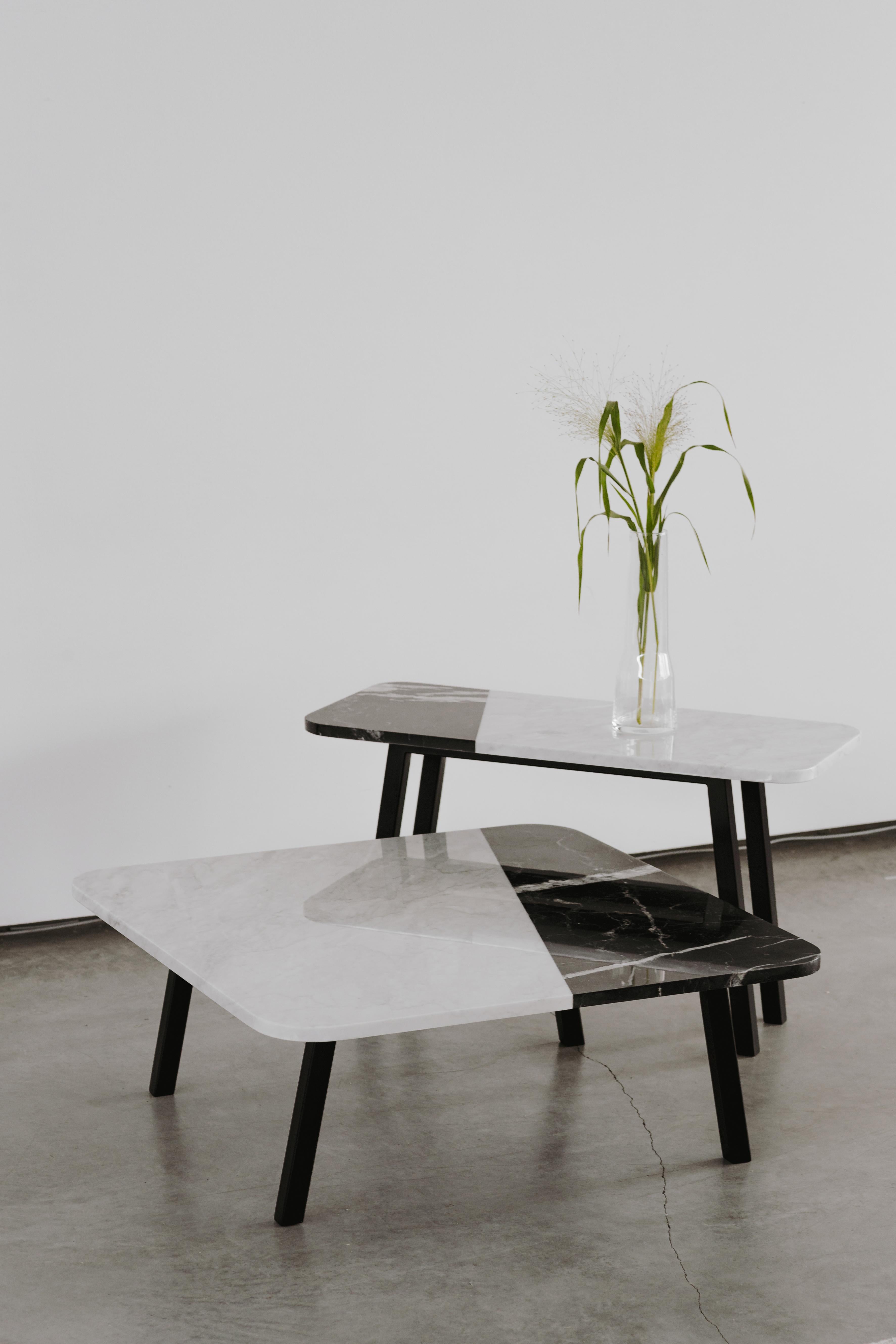 Post-Modern White Form D Coffee Table by Un�’common