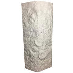 White Fossil Rock Vase by Kaiser of Germany