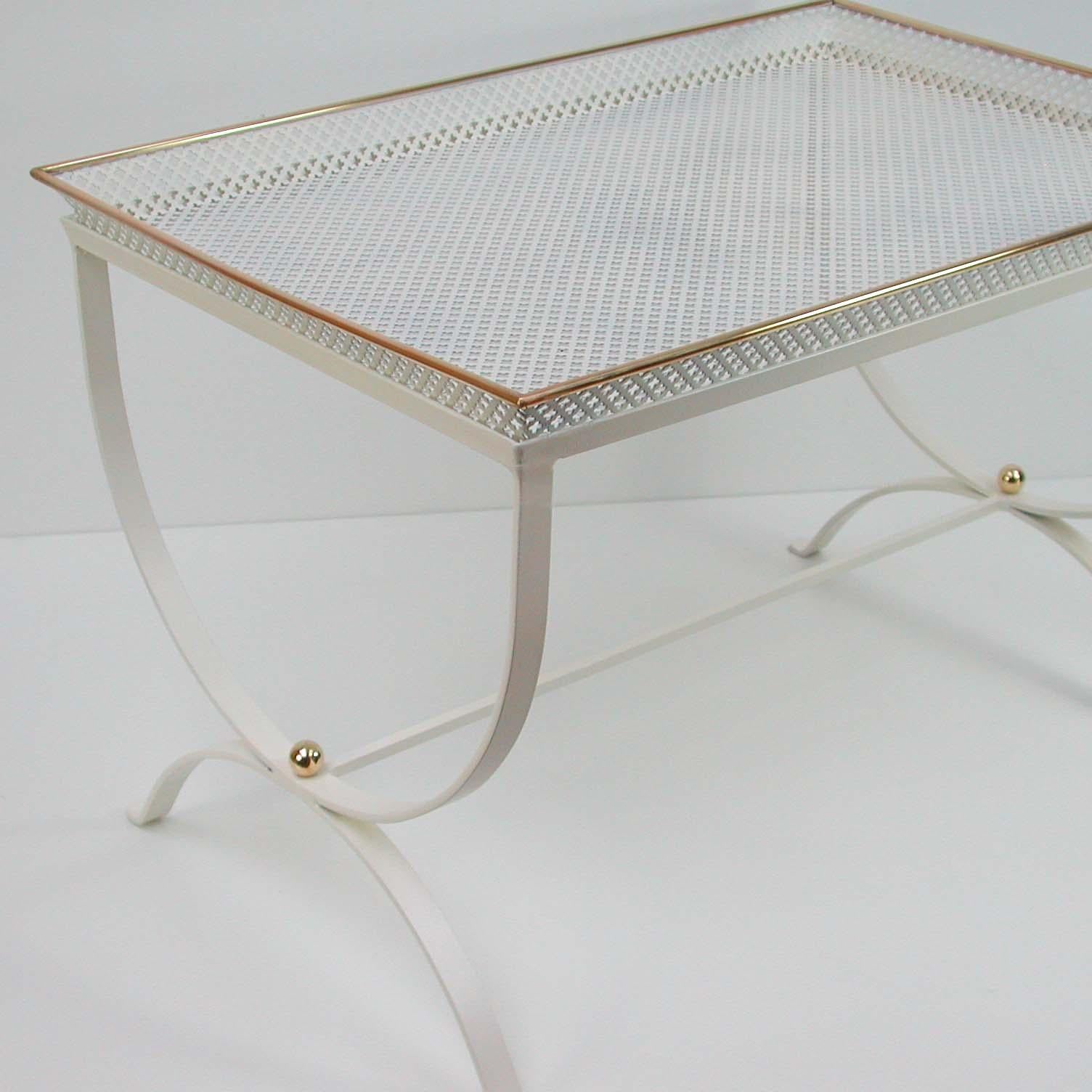 White French Midcentury Side Table, 1950s For Sale 5